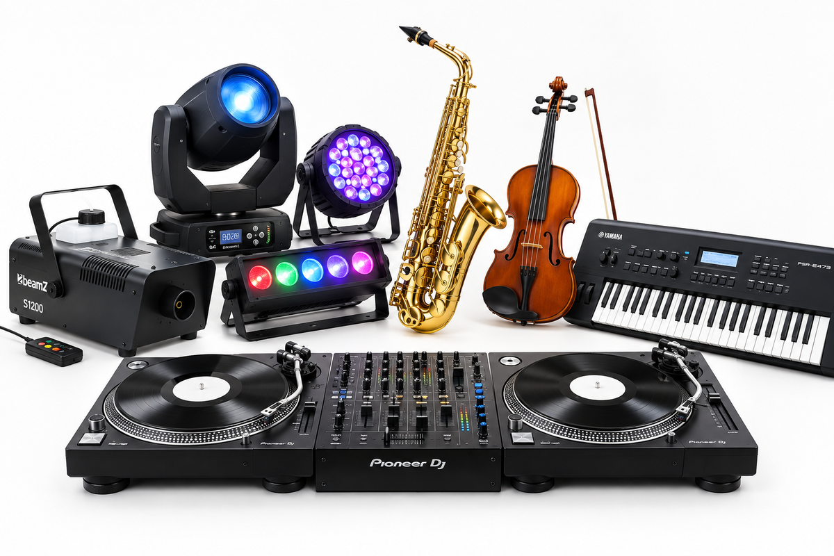 Musical Instruments and DJ Equipment