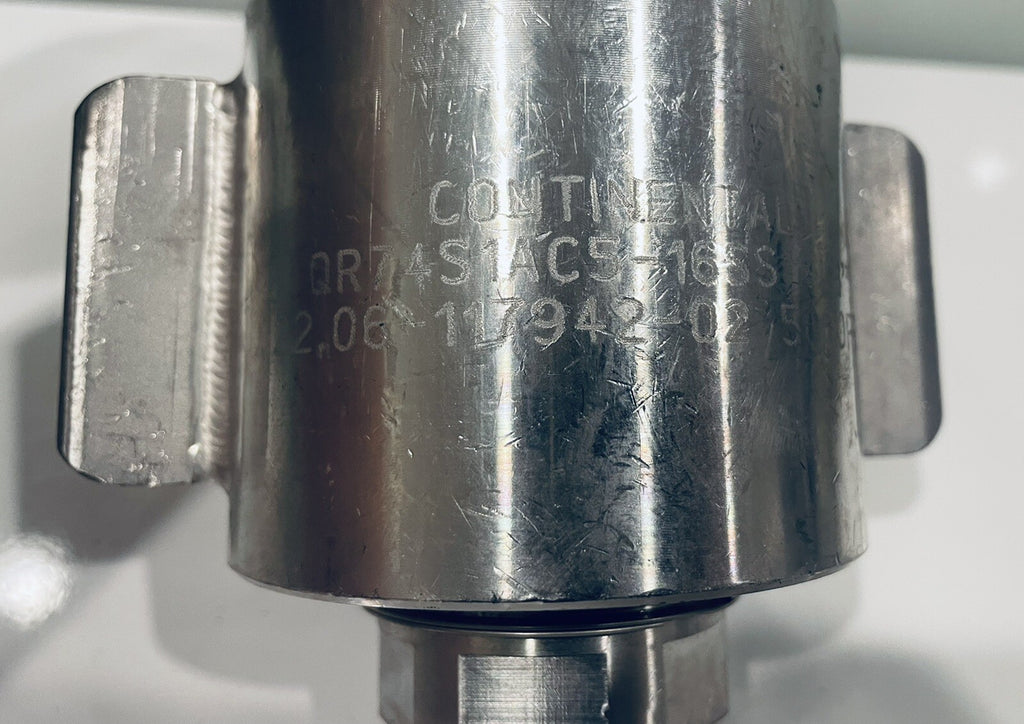 Continental QR74S1AC5-16SS 1” High Pressure Quick Coupling NEW! FREE SHIPPING!