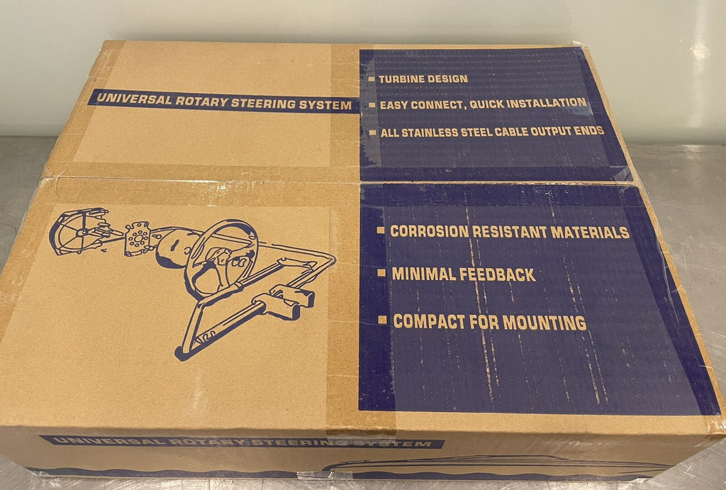 Vevor Boat Universal Rotary Steering System Command HL100 roughly 13 Feet NEW!