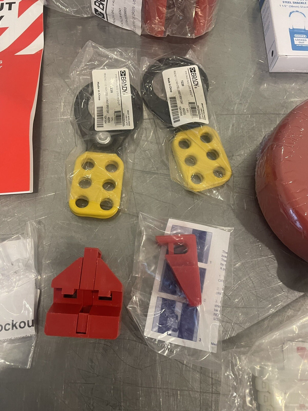 Brady 20TJ62 Portable Lockout Kit Prinzing Y384848 NEW! FREE SHIPPING!