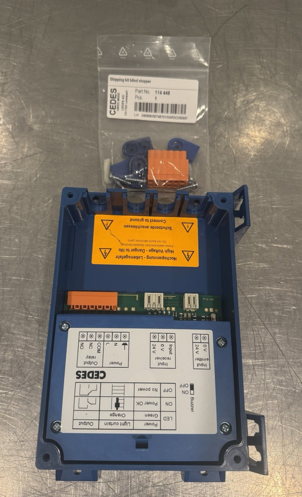 Cedes 103506 Universal PowerSupply Enclosure NEW! FREE SHIPPING!