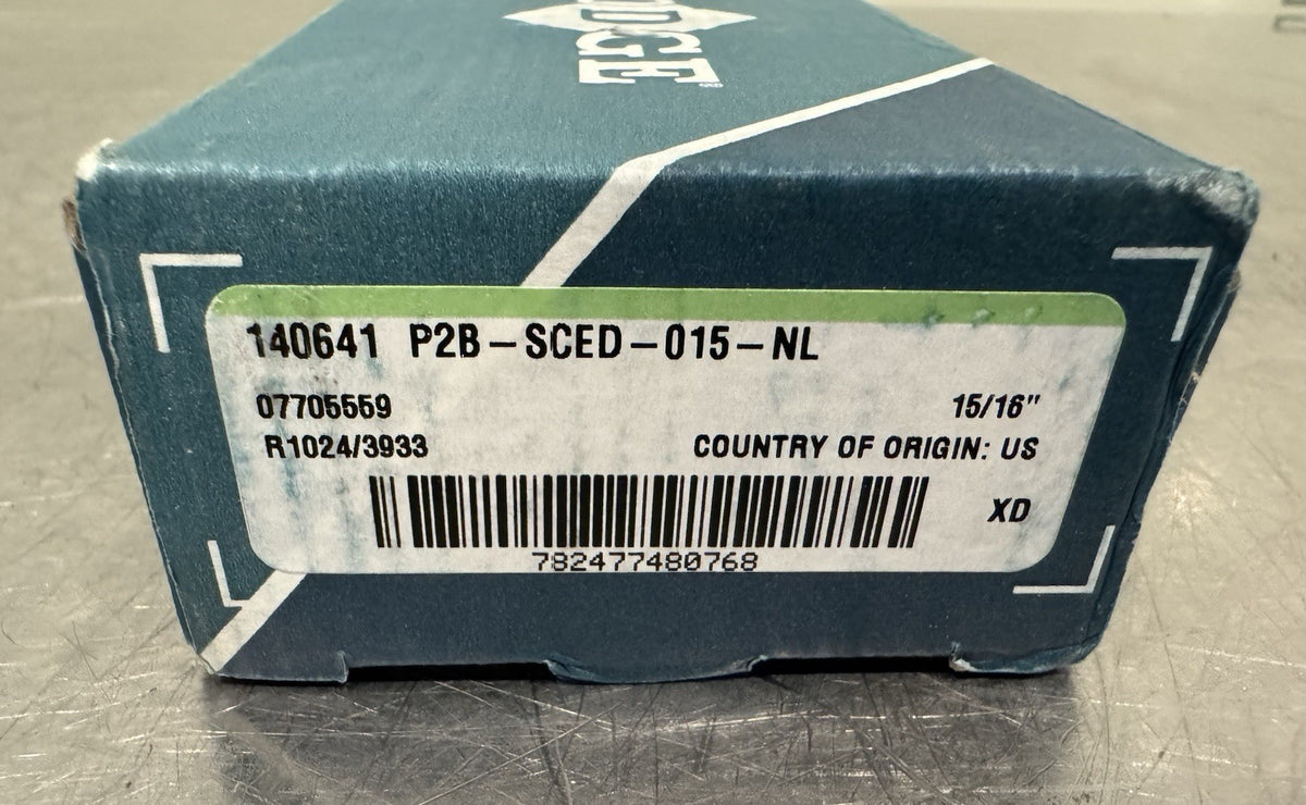 Dodge 140641 Pillow Block Bearing P2B-SCED-015-NL NEW! FREE SHIPPING!