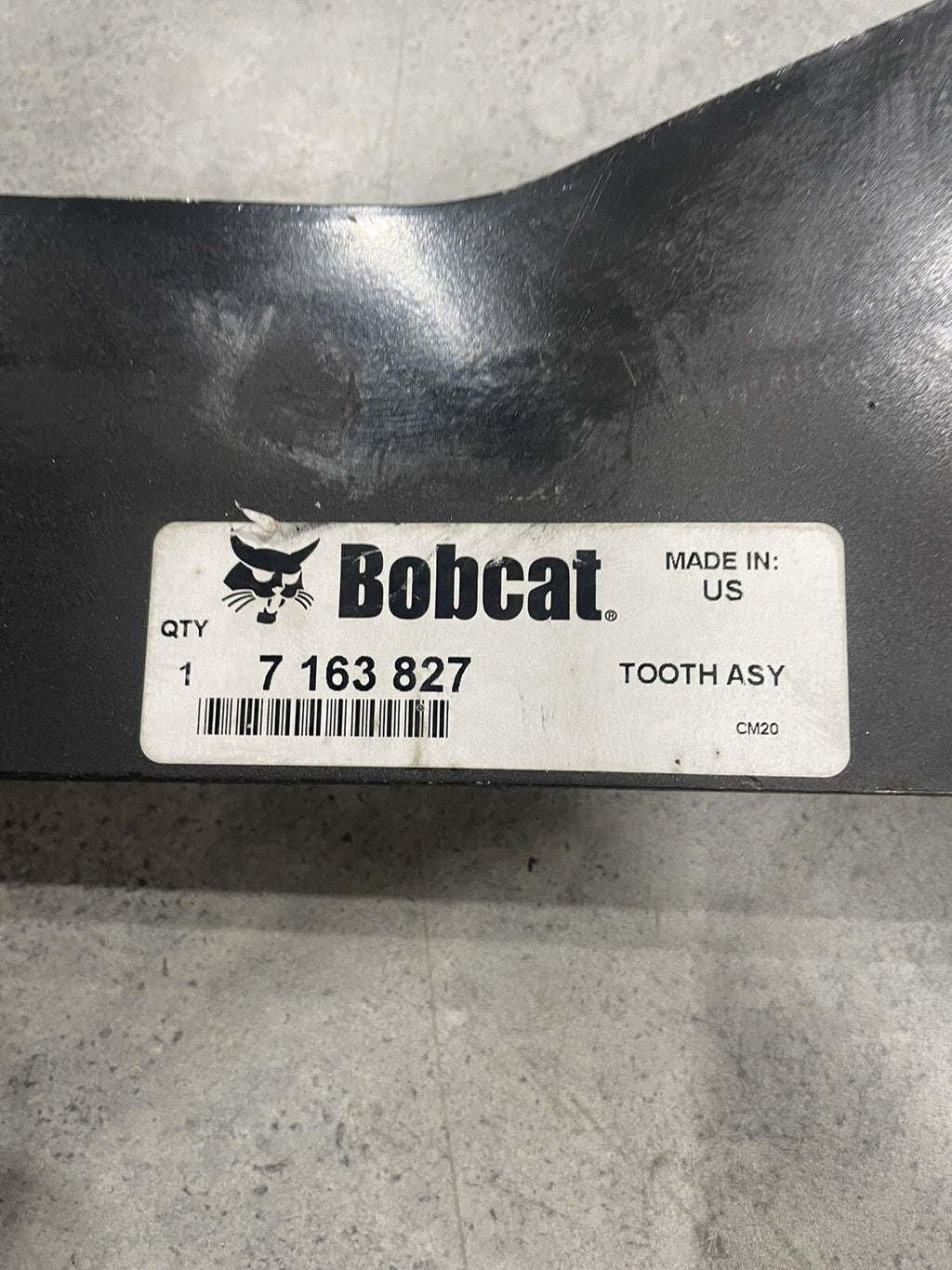 Bobcat 7163827 Grapple Tooth Assembly Top NEW! FREE SHIPPING!