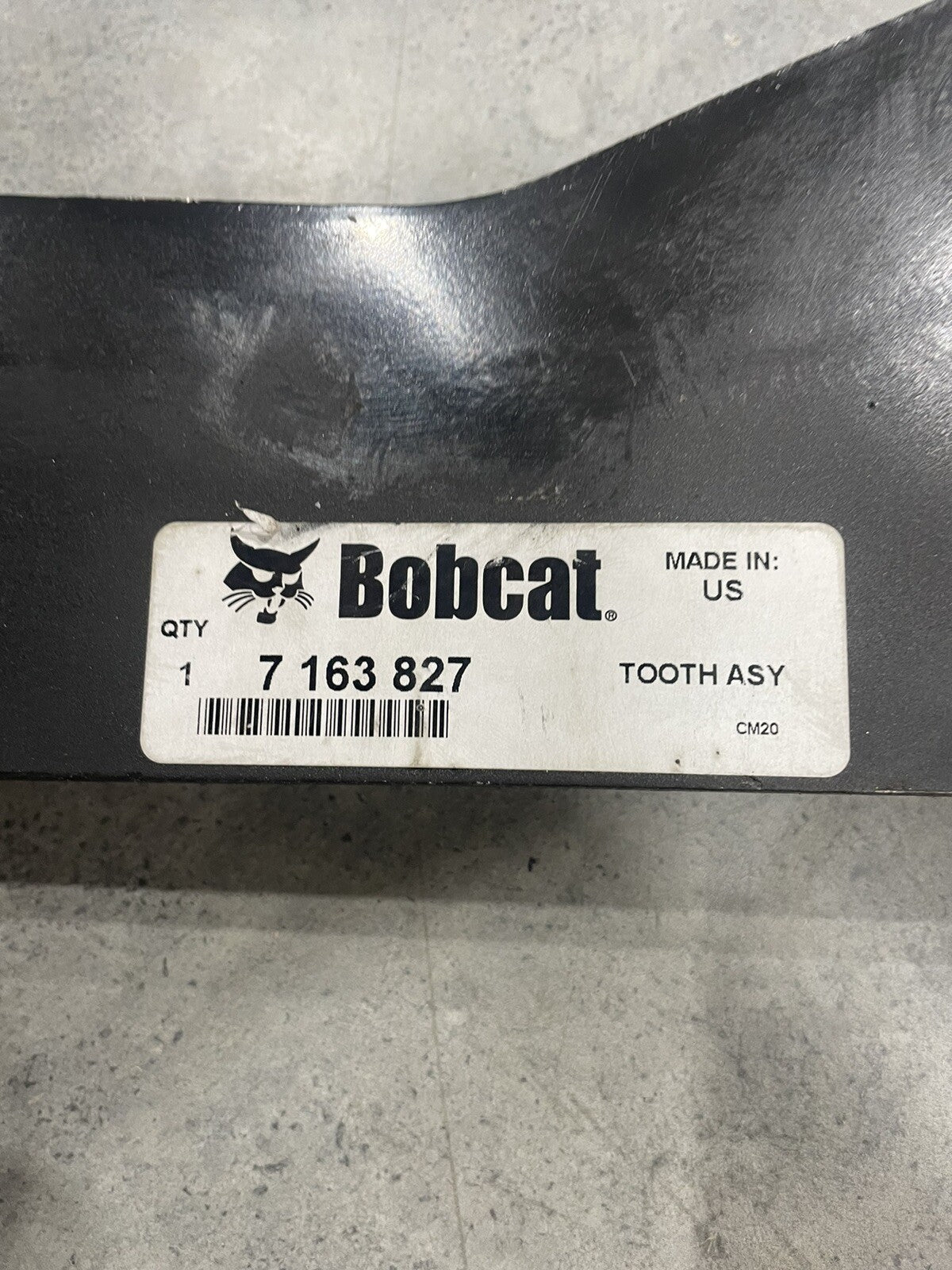 Bobcat 7163827 Grapple Tooth Assembly Top NEW! FREE SHIPPING!
