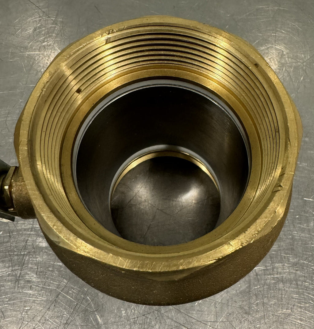 Smith Cooper 3” Brass Valve 600 WOG Series 1728155/56 NEW! FREE SHIPPING!