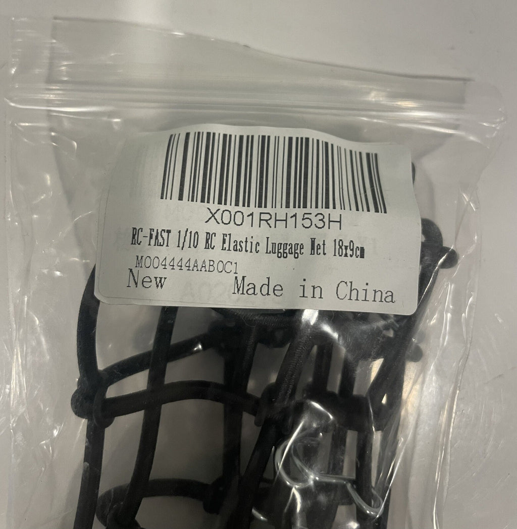 RC-FAST 1/10 RC Elastic Luggage Net Rooftop Cargo Net NEW! FREE SHIPPING!