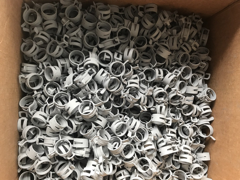 Mubea 27 X 15 Gray STD Hose Clamp 1” 27150800 6570-033 Lot Of 10 NEW