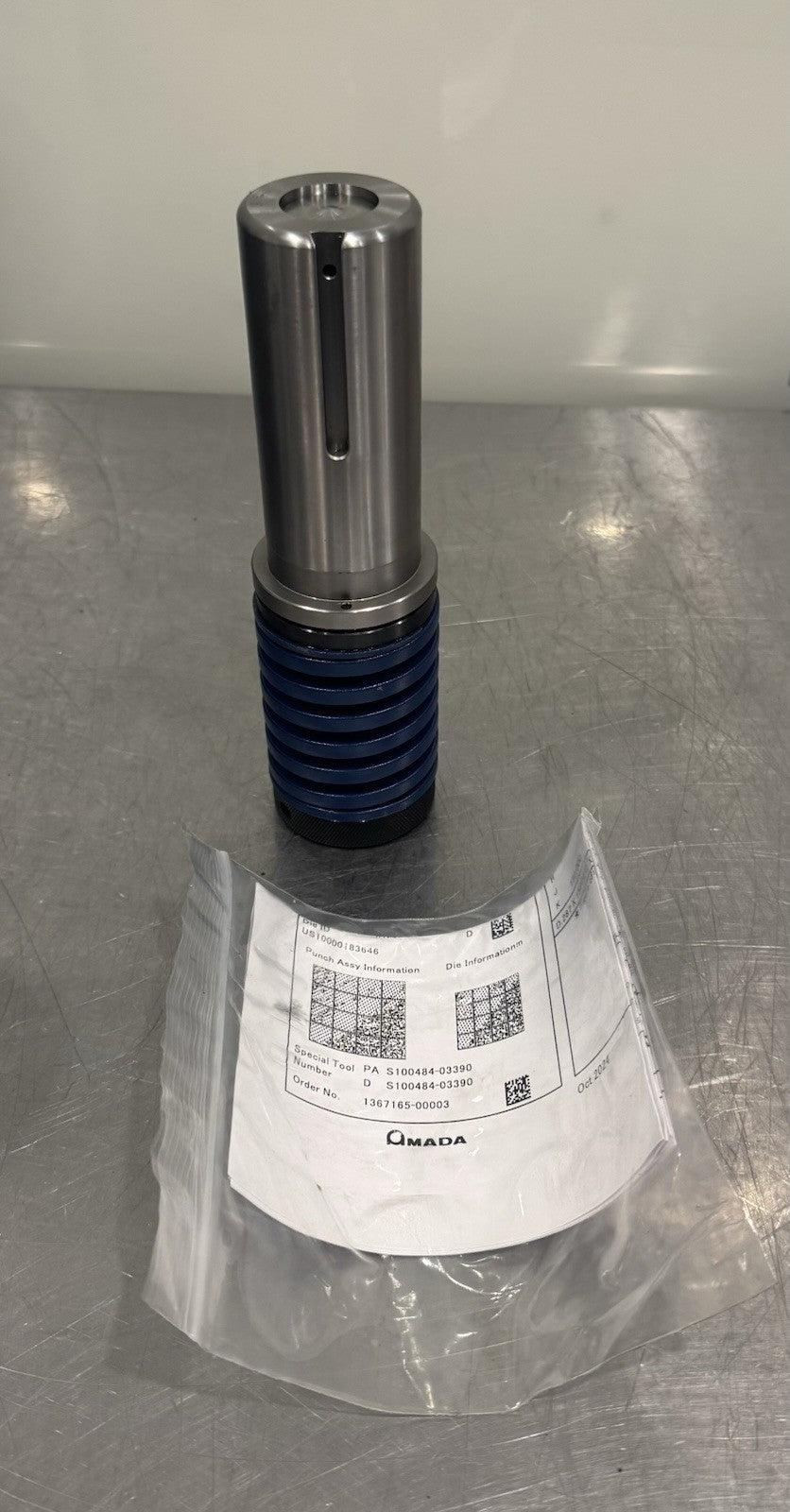 Amada ZA100484 1-1/4” Thick F/D RD CTS W/ ID Set S100484-03390 Turret Punch NEW!