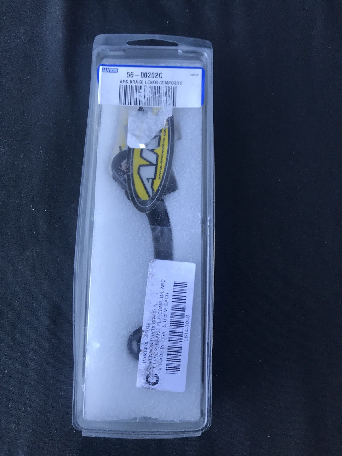ARC 56-00202C Composite Black Folding Brake Lever NEW IN BOX