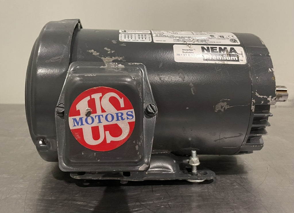 US Motors U2P2DC Motor 2HP 3PH 1750 RPM NEW! FREE SHIPPING!
