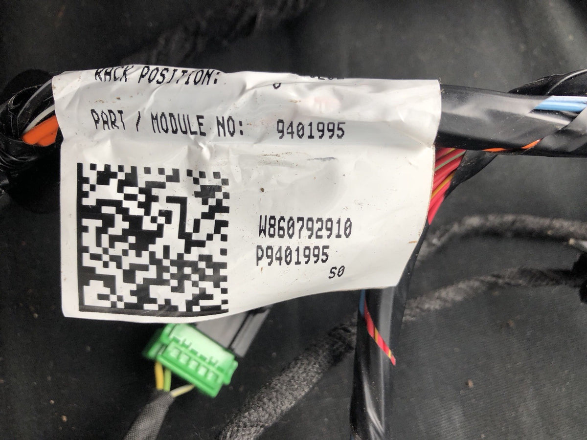 Volvo V60 Lear Corporation Driving Unit Wire Harness 860792910 9401995 NEW