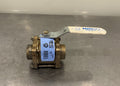 Nibco S595Y-LF 1-1/2” Full Port Ball Valve Bronze 1.5” Female Solder NEW!