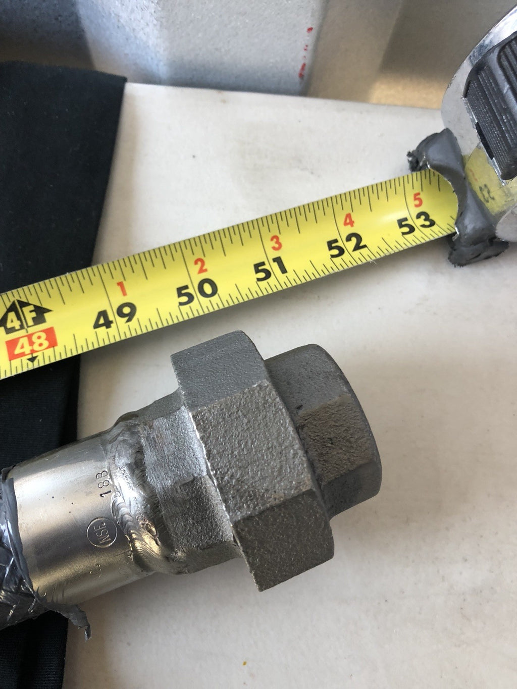 Connect It Ultra-Flex 1” X 48” Heavy Duty Gas Line W/ Connections NEW