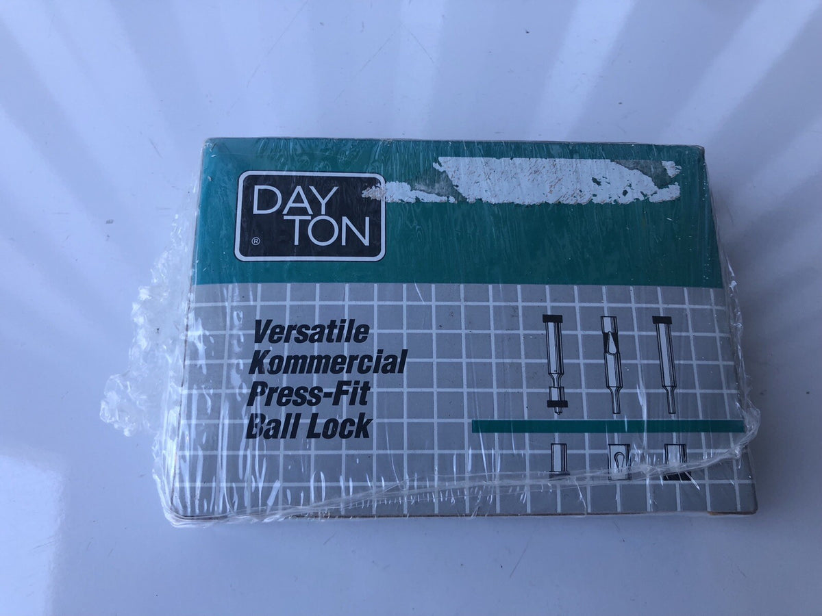 Dayton BPX 25 1980 M2 P 20.100 Kommercial Press Fit Ball Lock NEW!!! SHIPS FREE!