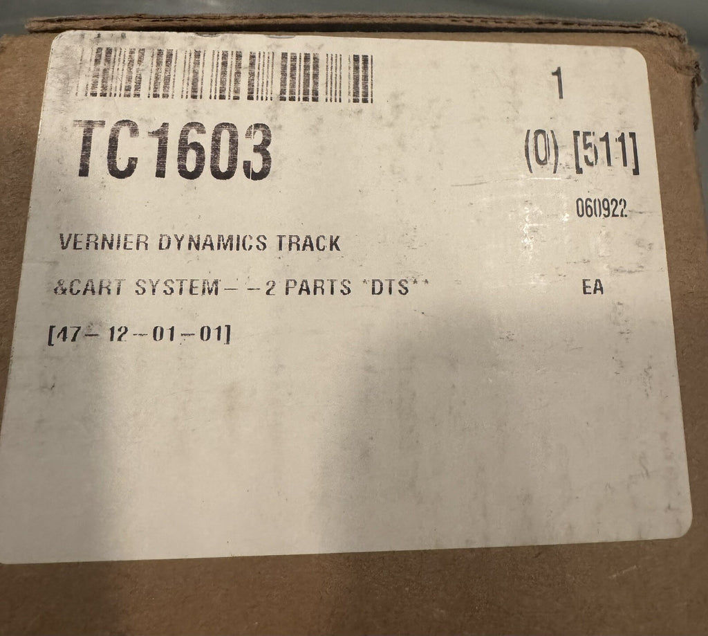 Vernier TC1603 Dynamics Cart & Track System No Track NEW! BOX 2 ONLY! SHIPS FREE