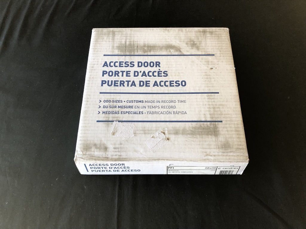 Cendrex PFI 08x08 Fire Rated Insulated Access Door W/ Key Cylinder Cam Latch NEW