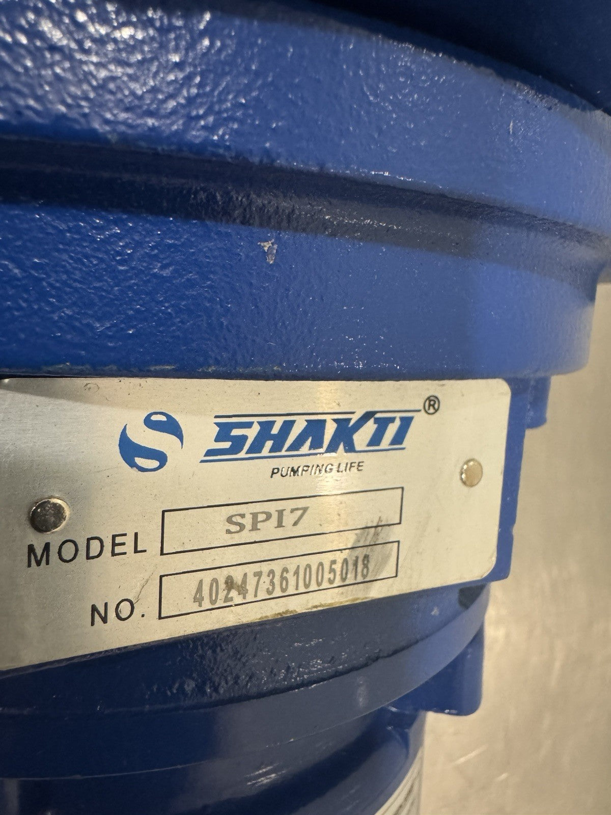 Shakti SP17 Pump 3/4HP 3450 RPM 115/230V 40247361005018 NEW! FREE SHIPPING!