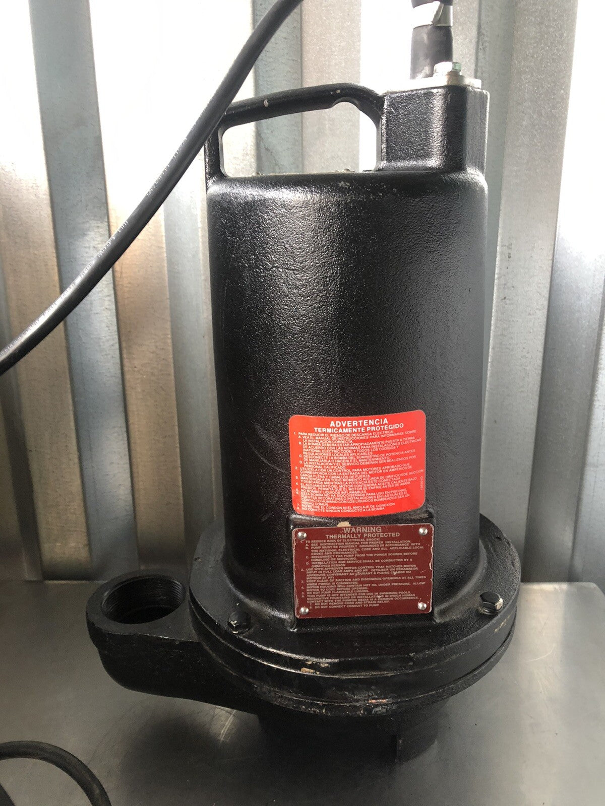 Dayton 3BB83 Effluent Pump 120V AC 0.5HP 3450 RPM Intermittent Duty NEW!