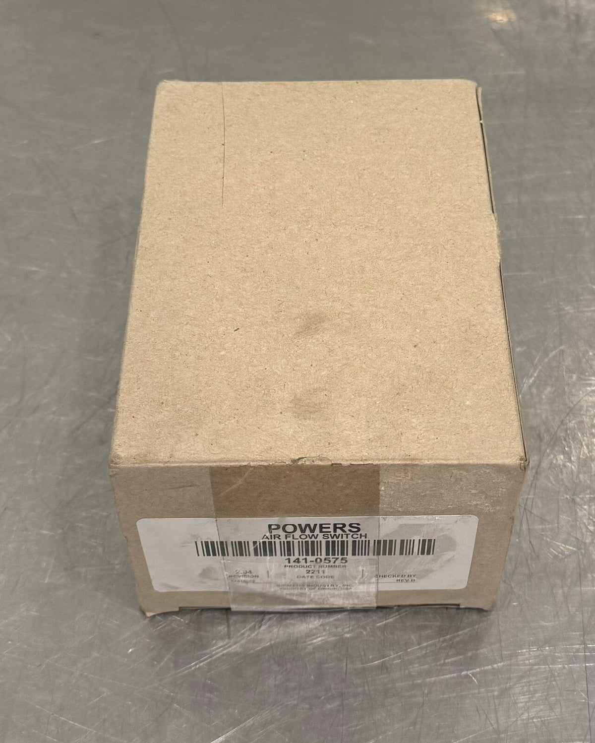 Siemens Powers 141-0575 Differential Static Air Flow Switch NEW! FREE SHIPPING!