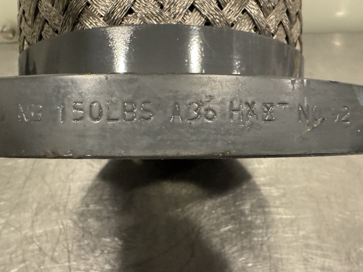 Flex Coupling Flanged Pump Connector 8 Bolt SS Braid NEW! FREE SHIPPING!
