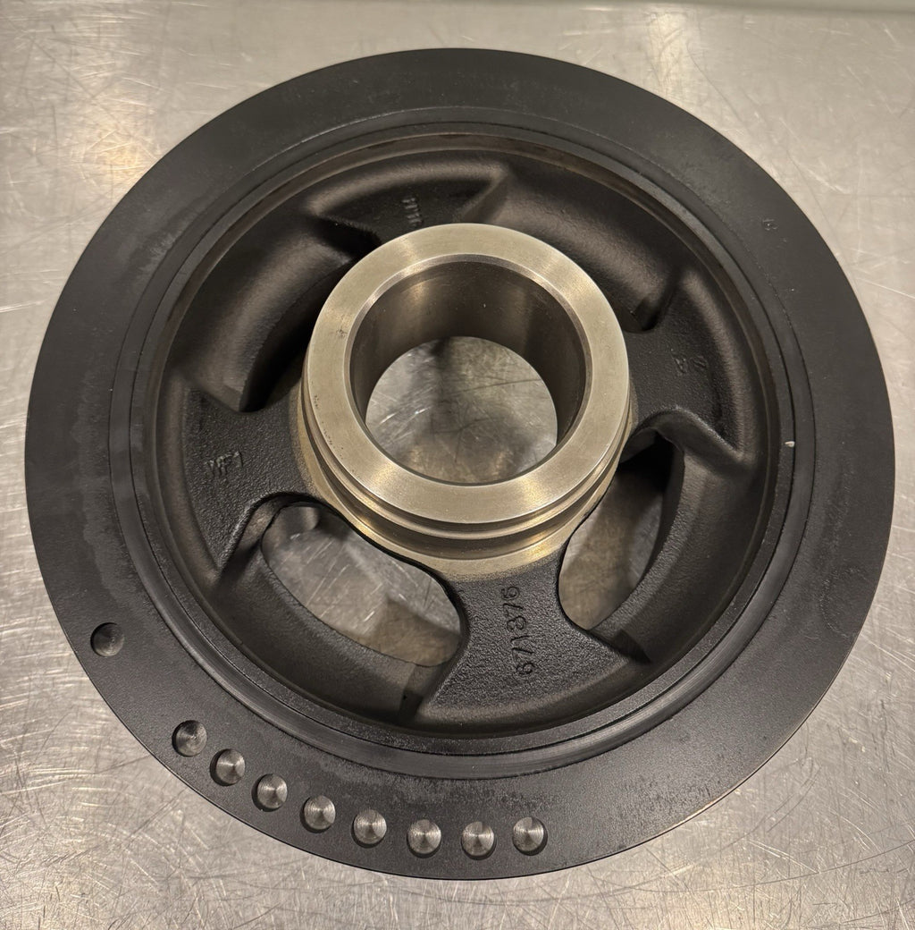 John Deere RE523266 Crankshaft Pulley Torsional Damper NEW! FREE SHIPPING!