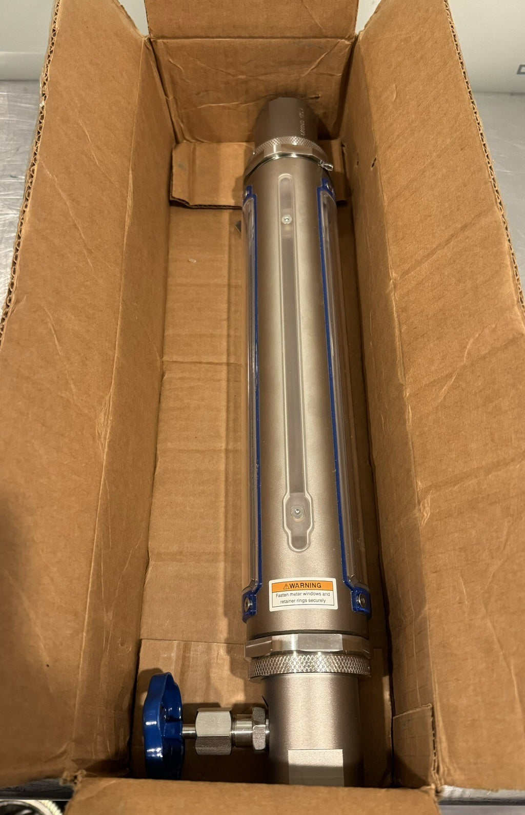 Brooks Instrument GT1600 Series Variable Area Flow Meter 1614AKJA2AA43D10A NEW!