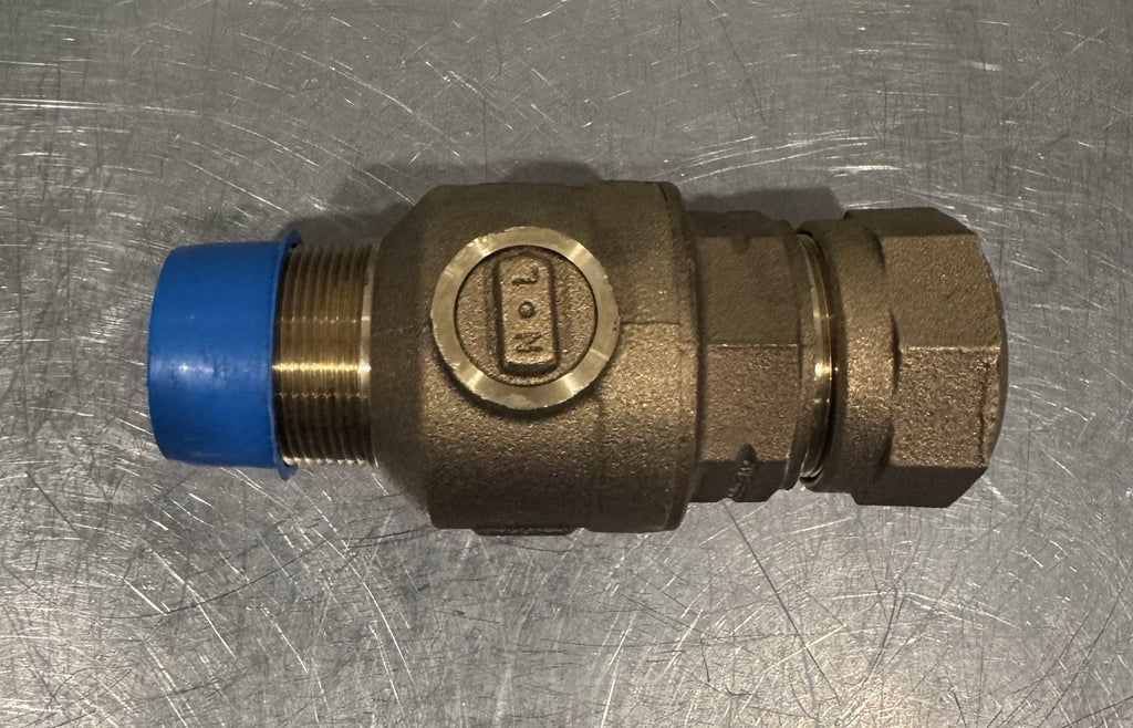 Ford 1-1/2” Curb Stop Meter Valve Brass Threaded X Compression NEW! SHIPS FREE!