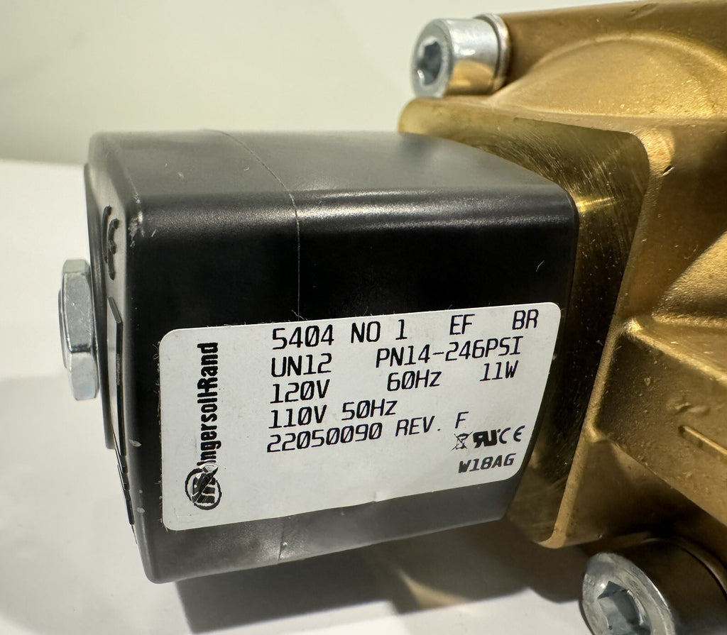 Ingersoll Rand 22050090 Solenoid Valve For Air Compressor NEW! FREE SHIPPING!