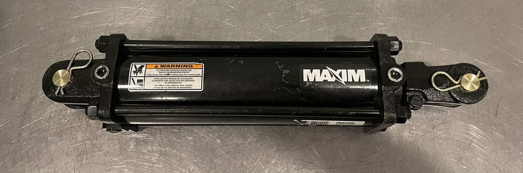 Maxim 218-362 Hydraulic Cylinder 4” Bore 12” Stroke 1.5” Rod NEW! FREE SHIPPING!