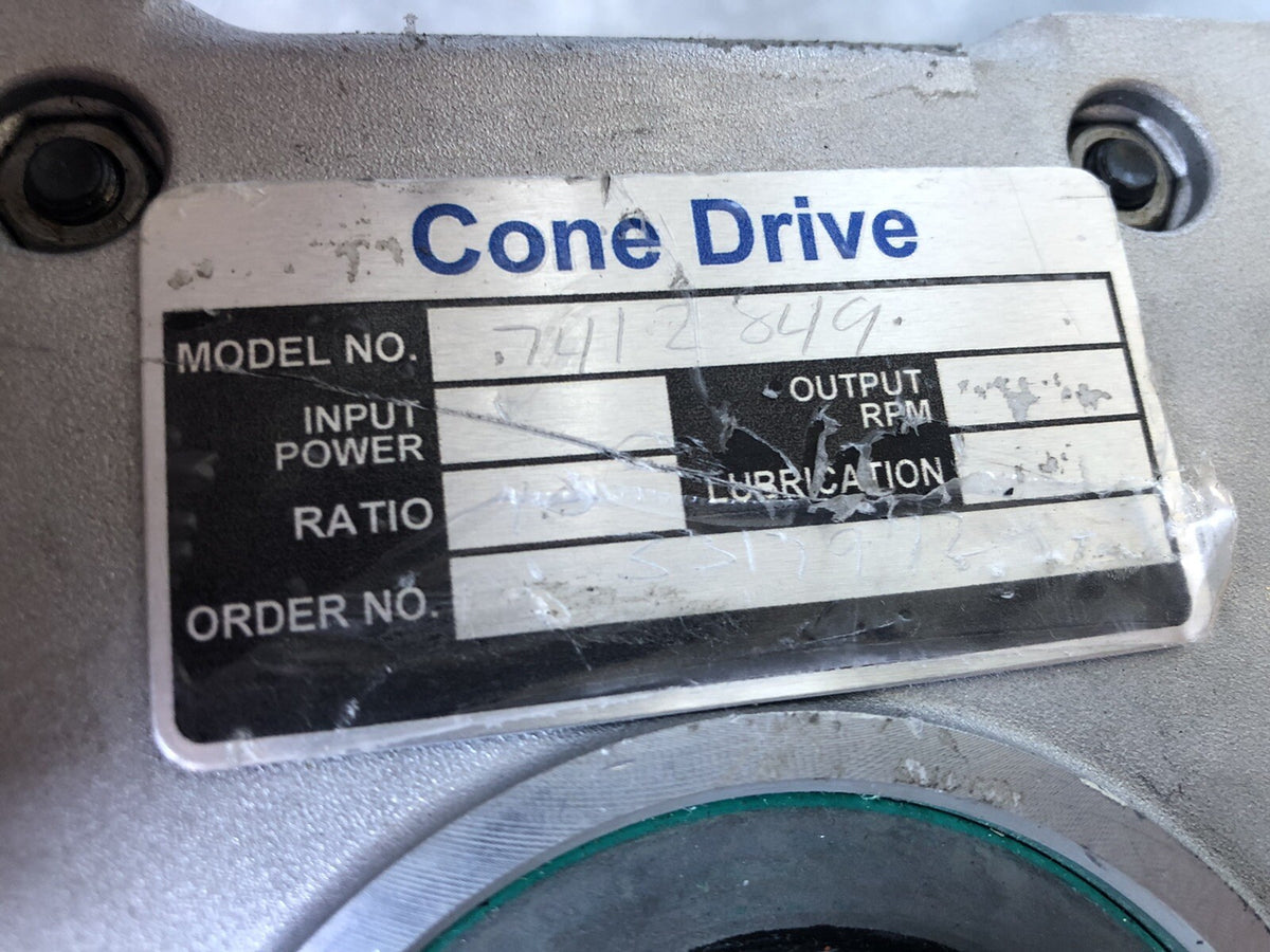 Cone Drive 7412849 10:1 Aluminum Gear Reducer NEW! FREE SHIPPING!