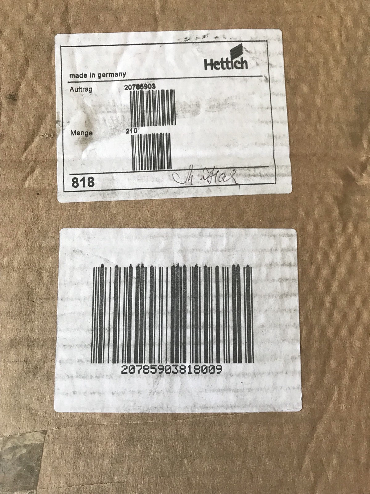 Hettich 9181194.00 Quadro 4D V6/380 SILSY Silent System Drawer Slides 32pcs NEW
