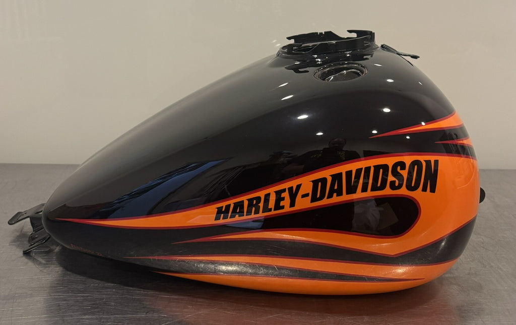 Harley Davidson Gas Tank HR3 Orange & Black NEW! FREE SHIPPING!