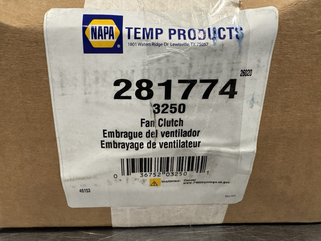 Napa 281774 Electronic Fan Clutch Ford NEW IN BOX! FREE SHIPPING!