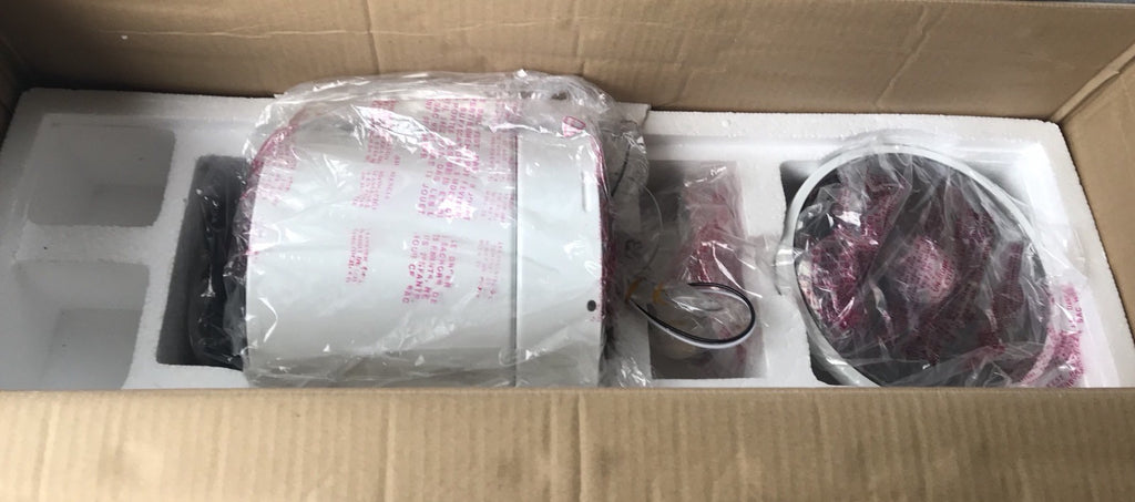 Mathews Atlas Eliza-H Fan Hugger Paddle Ceiling Fan NO BLADES NEW IN BOX