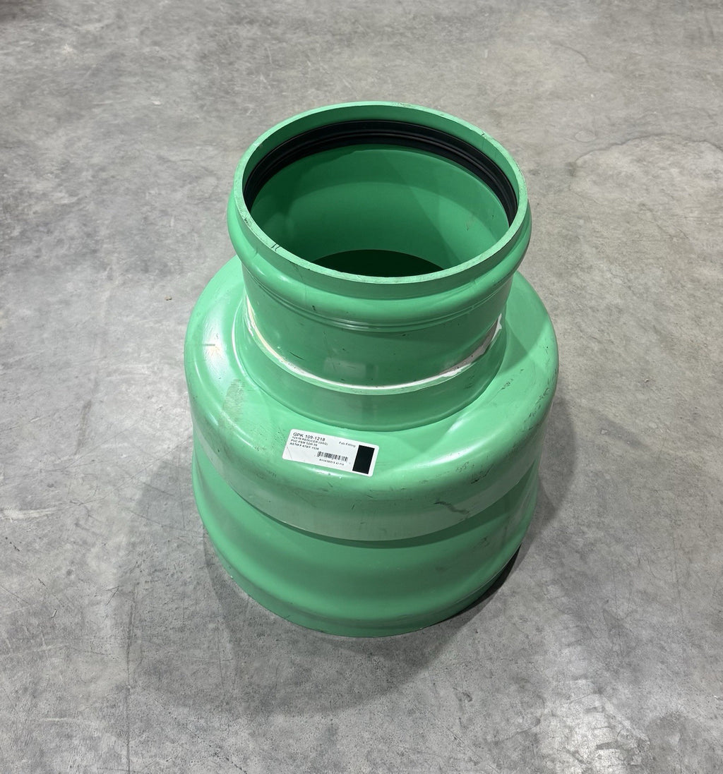 GPK 109-1218 Reducer 12x18 PVC PSM SDR-35 ASTM F-679/F-1336 NEW! FREE SHIPPING!