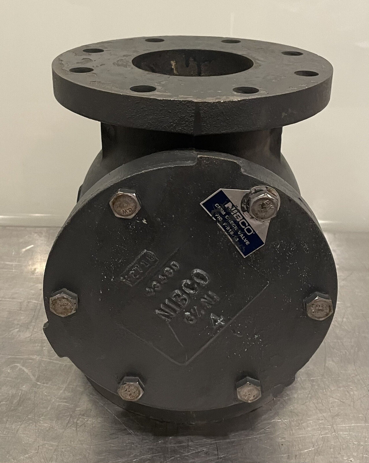 Nibco F-918-13 4" Horizontal Swing Check Valve NEW! FREE SHIPPING!