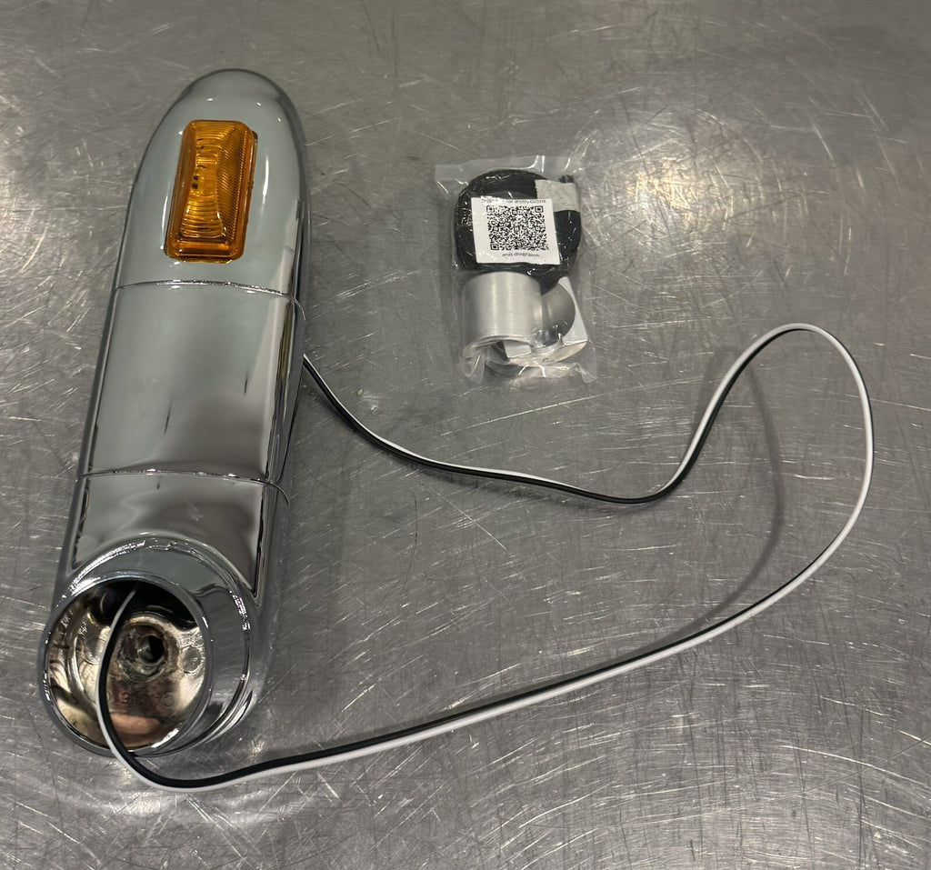 CRM-CAS-E03-T Chrome Class A Mirror Arm W/ Light NEW! FREE SHIPPING!