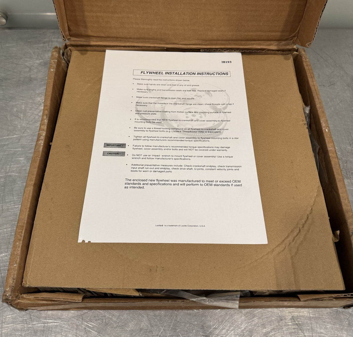 50-6516 Flywheel Assembly 153 Tooth NEW IN BOX! FREE SHIPPING!
