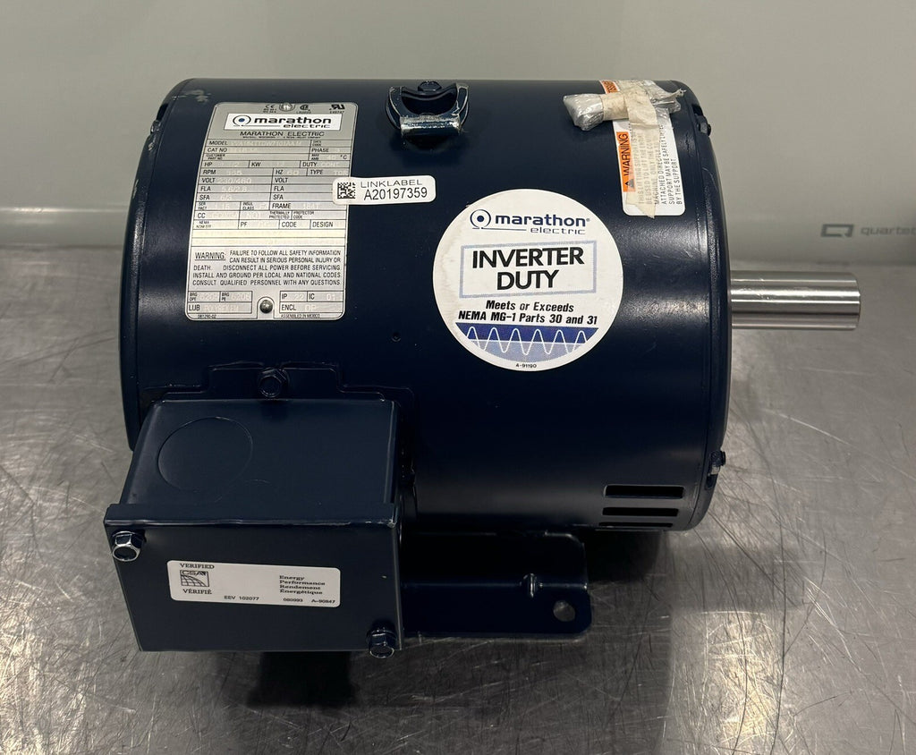 Marathon H183A Electric Motor 1.5HP 865 RPM 230/460V NEW! FREE SHIPPING!