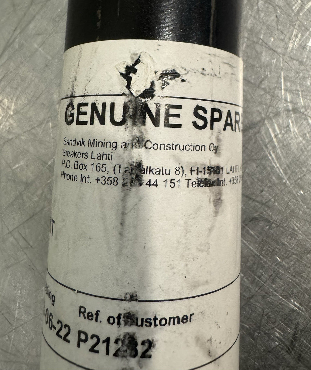 Sandvik BH803 Moil Point K133369 Breaker Genuine NEW! FREE SHIPPING!