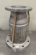 8" X 6" Reducer Flexible Braided Flanged 8 Hole Stainless Steel Braid 17” NEW!