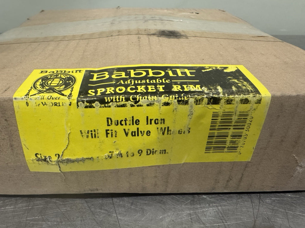 Babbitt Adjustable Sprocket Arm No. 2 Ductile Iron 7-3/4 to 9 NEW IN BOX!