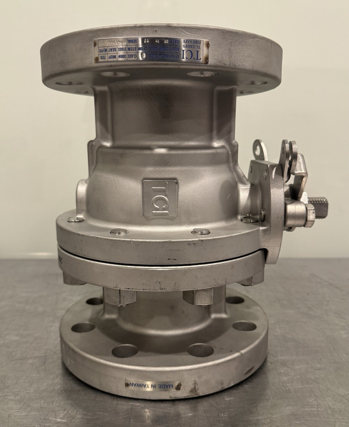TCI TC5300FS API 607 B16.34 Ball Valve 3” 300# NEW! NO HANDLE! FREE SHIPPING!