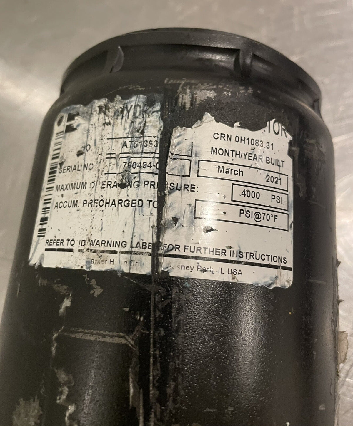 John Deere AT513930 Hydraulic Accumulator NEW! FREE SHIPPING!