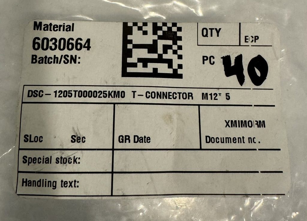 Escha 6030664 T Connector NEW! FREE SHIPPING!