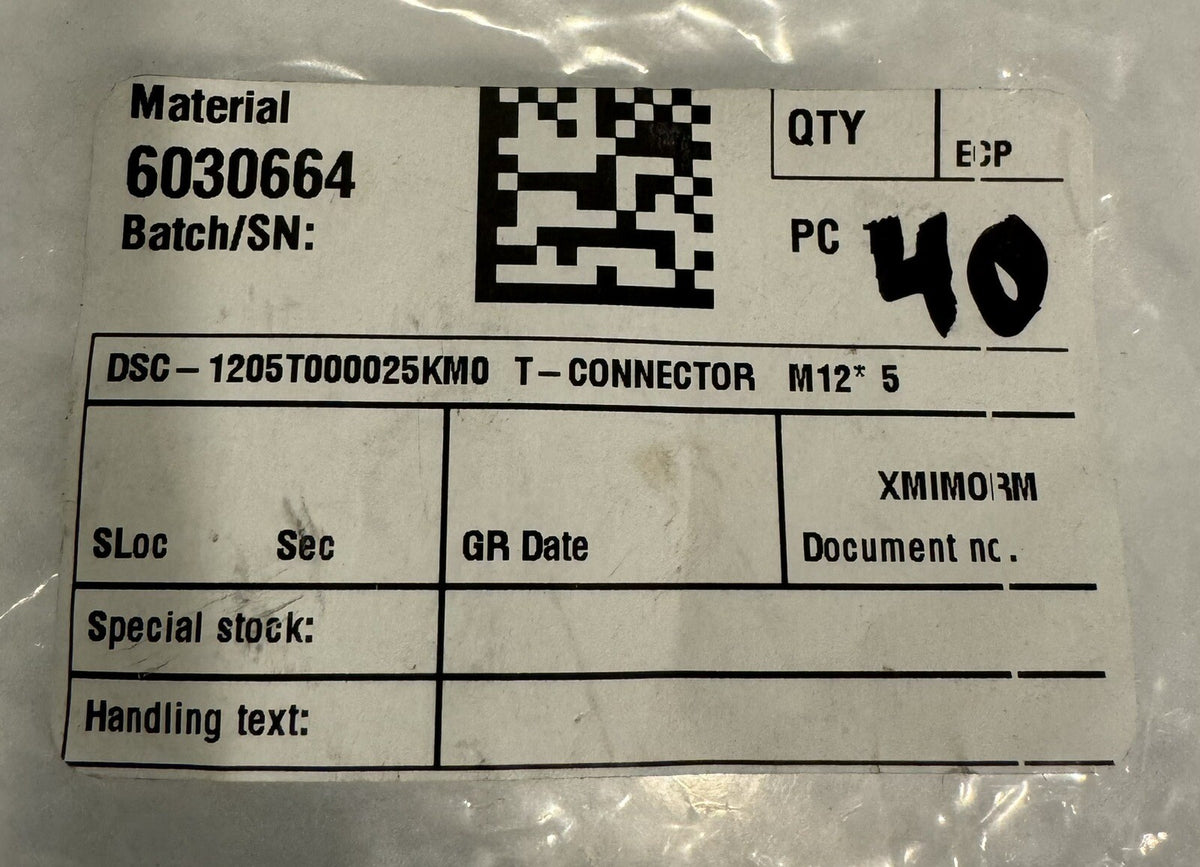 Escha 6030664 T Connector NEW! FREE SHIPPING!