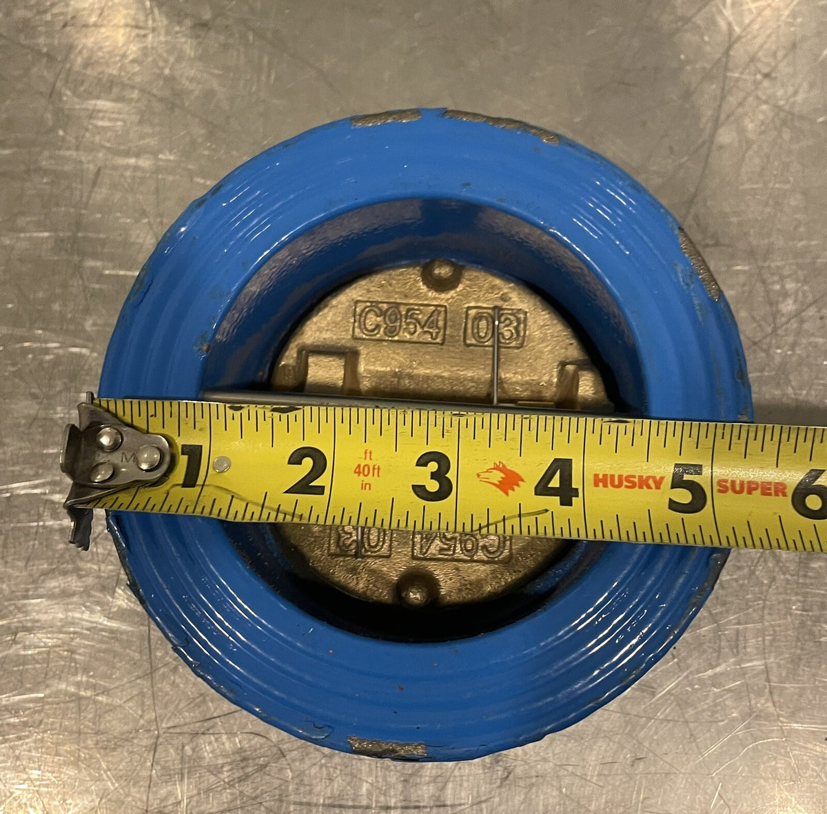 Wafer Check Valve 3” Blue 200 WOG NEW! FREE SHIPPING!