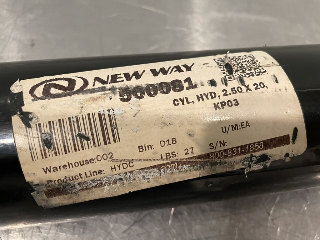 New Way 500081 Hydraulic Cylinder 2.50 X 20 KP03 NEW! FREE SHIPPING!
