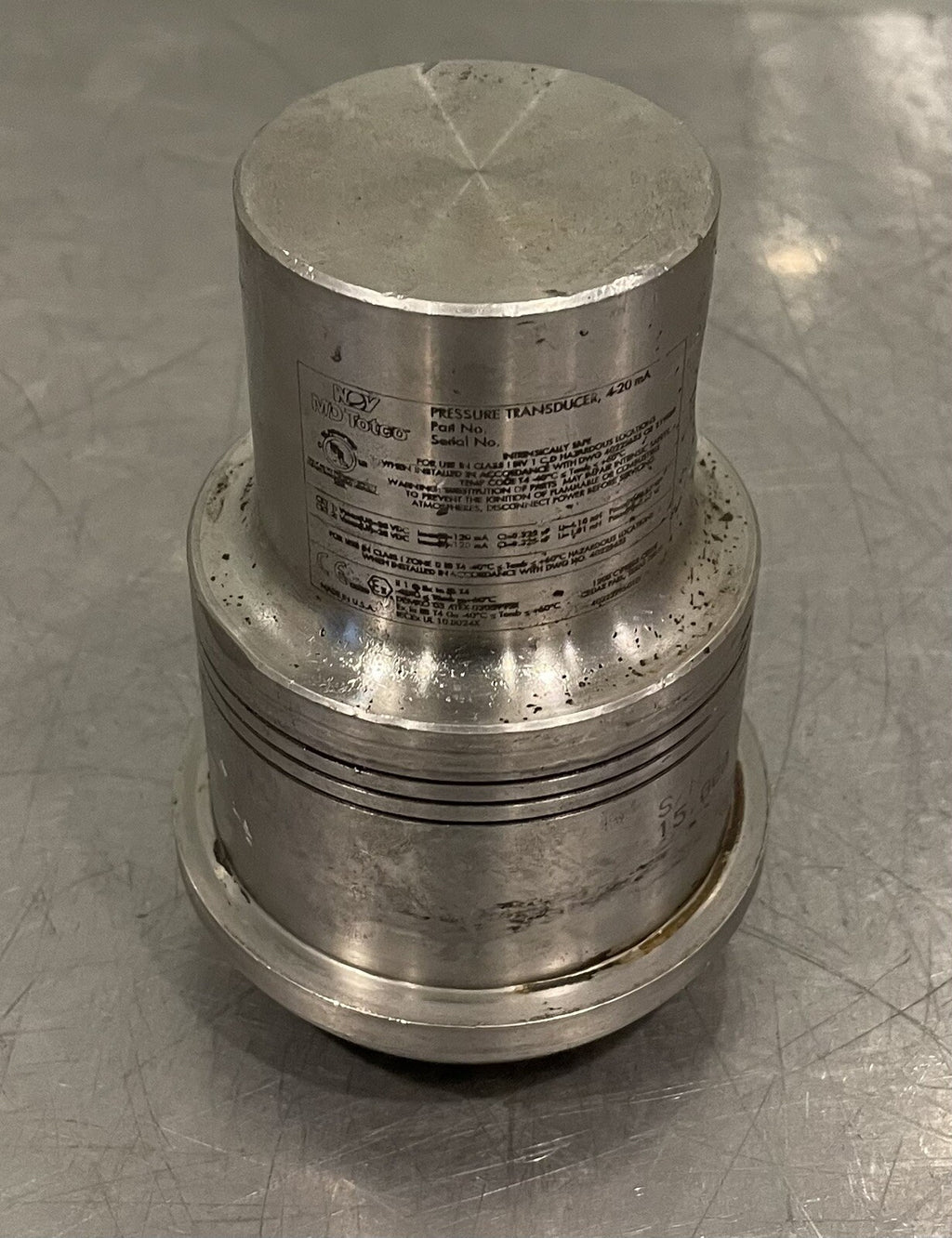 Noy MD Totco 40221850-004HDH-C Pressure Transducer 4-20 mA UNTESTED MAY WORK!