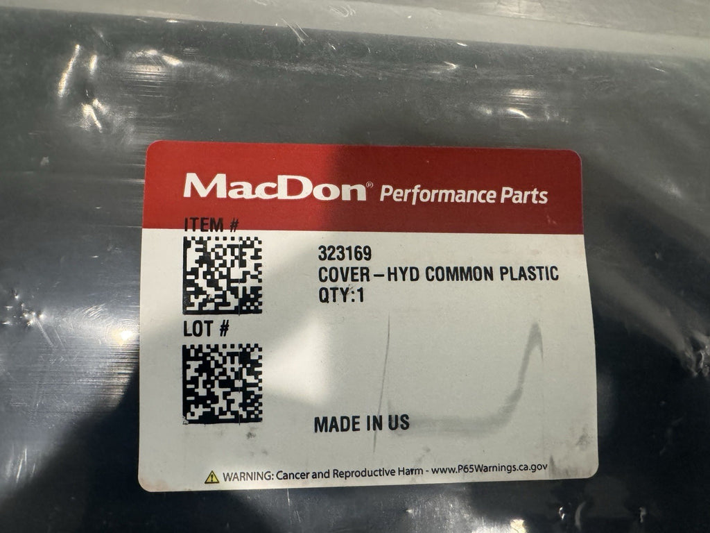 MacDon 323169 Cover Hydraulic Common Plastic Genuine NEW! FREE SHIPPING!